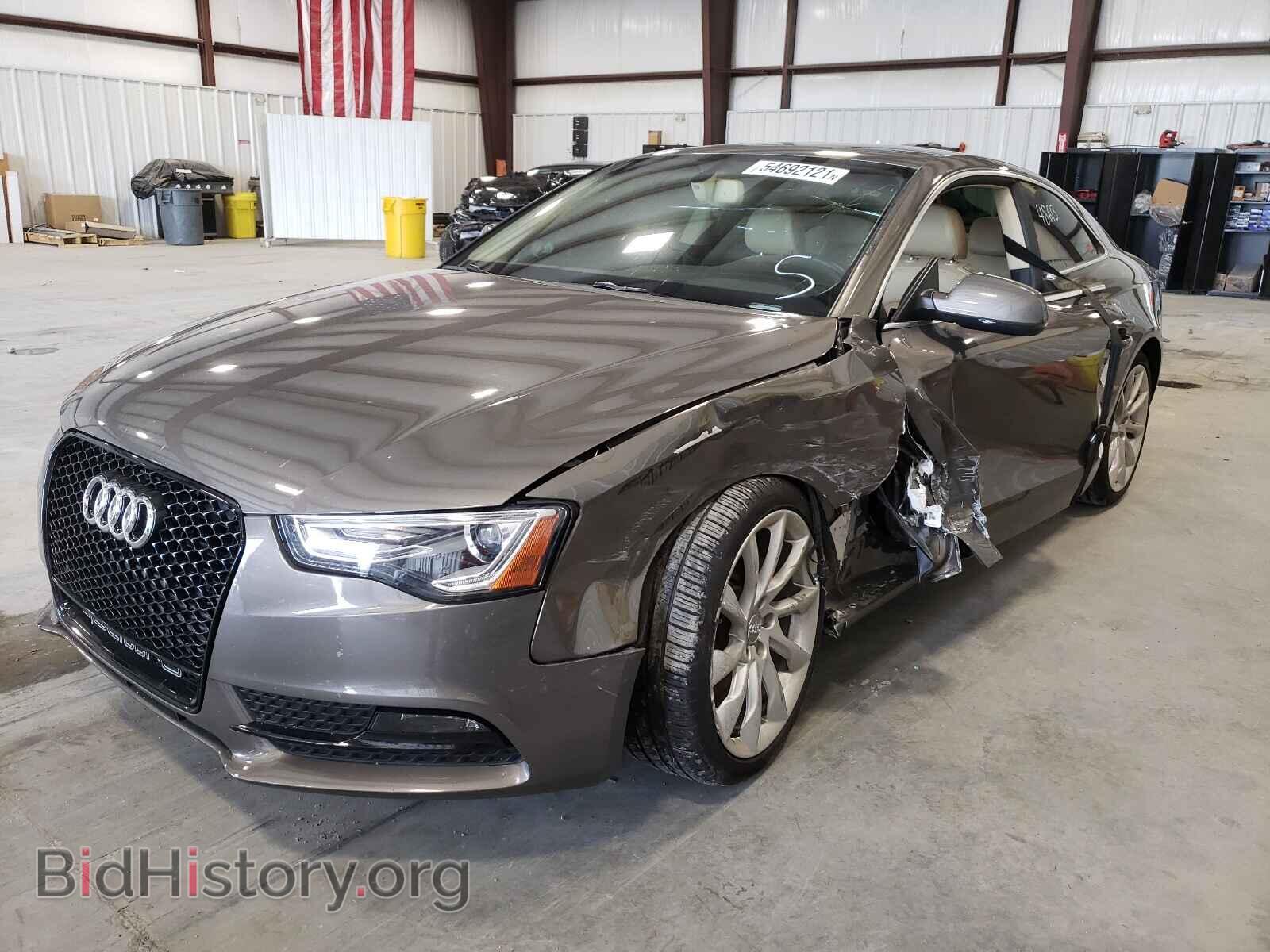 2014 AUDI A5 - VIN: WAULFAFR2EA002791 - Фото 2