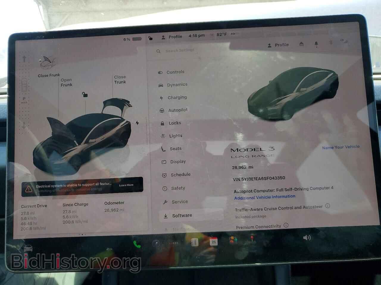 2025 TESLA MODEL 3 - VIN: 5YJ3E1EA6SF043350 - Фото 9