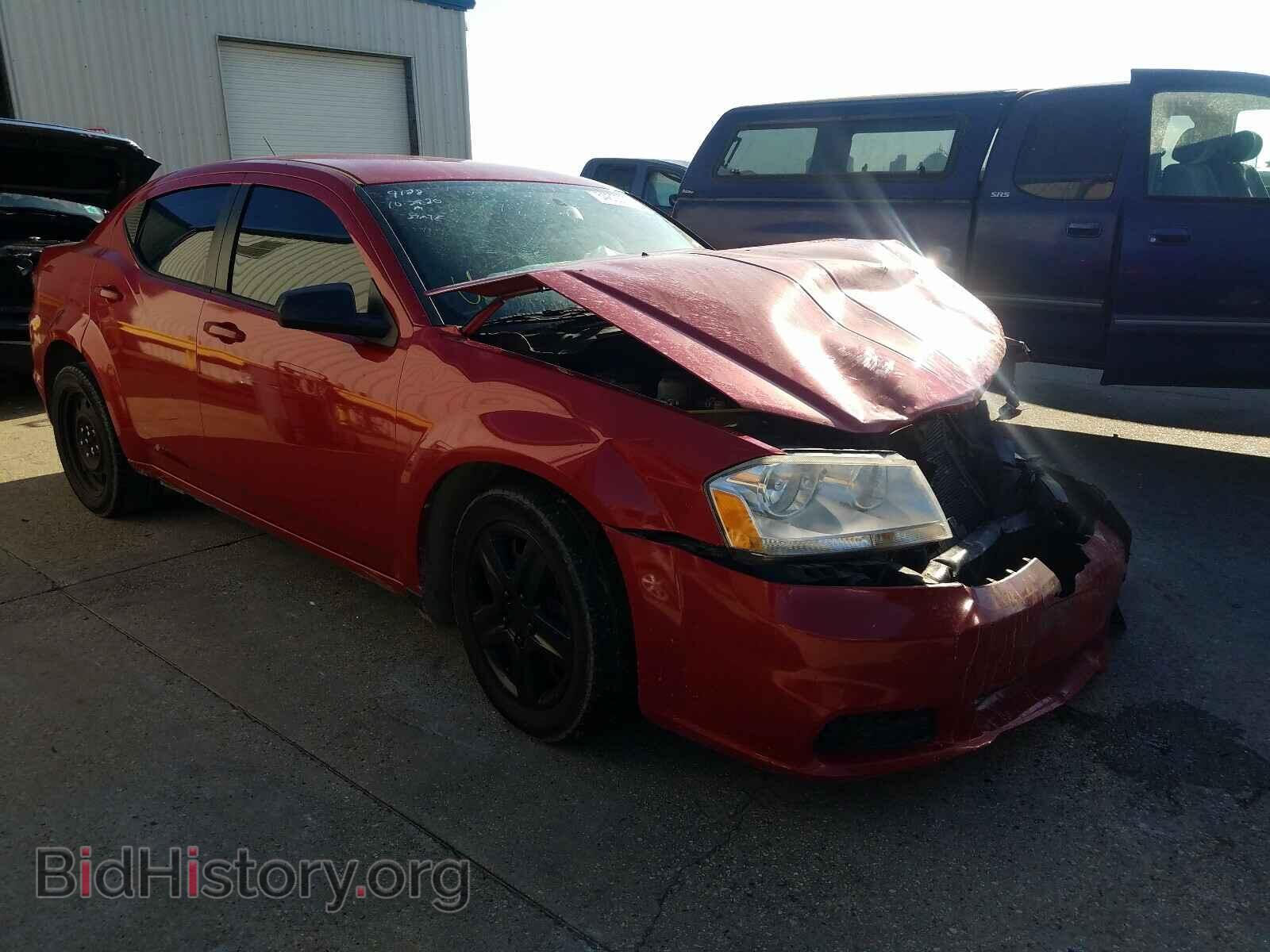 Photo 1C3CDZAG1DN749128 - DODGE AVENGER 2013