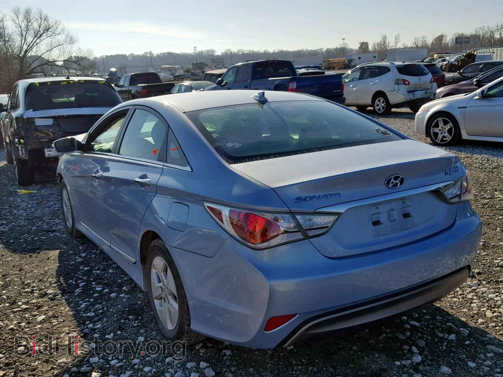 2012 HYUNDAI SONATA - VIN: KMHEC4A40CA024279 - Фото 3