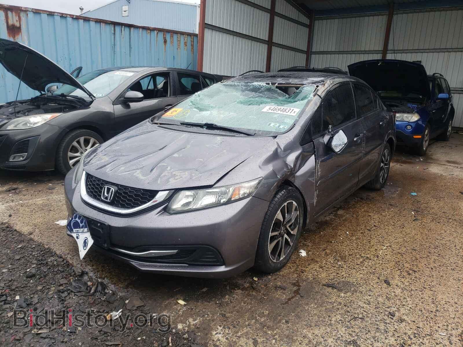 2014 HONDA CIVIC - VIN: 19XFB2F8XEE273538 - Фото 2