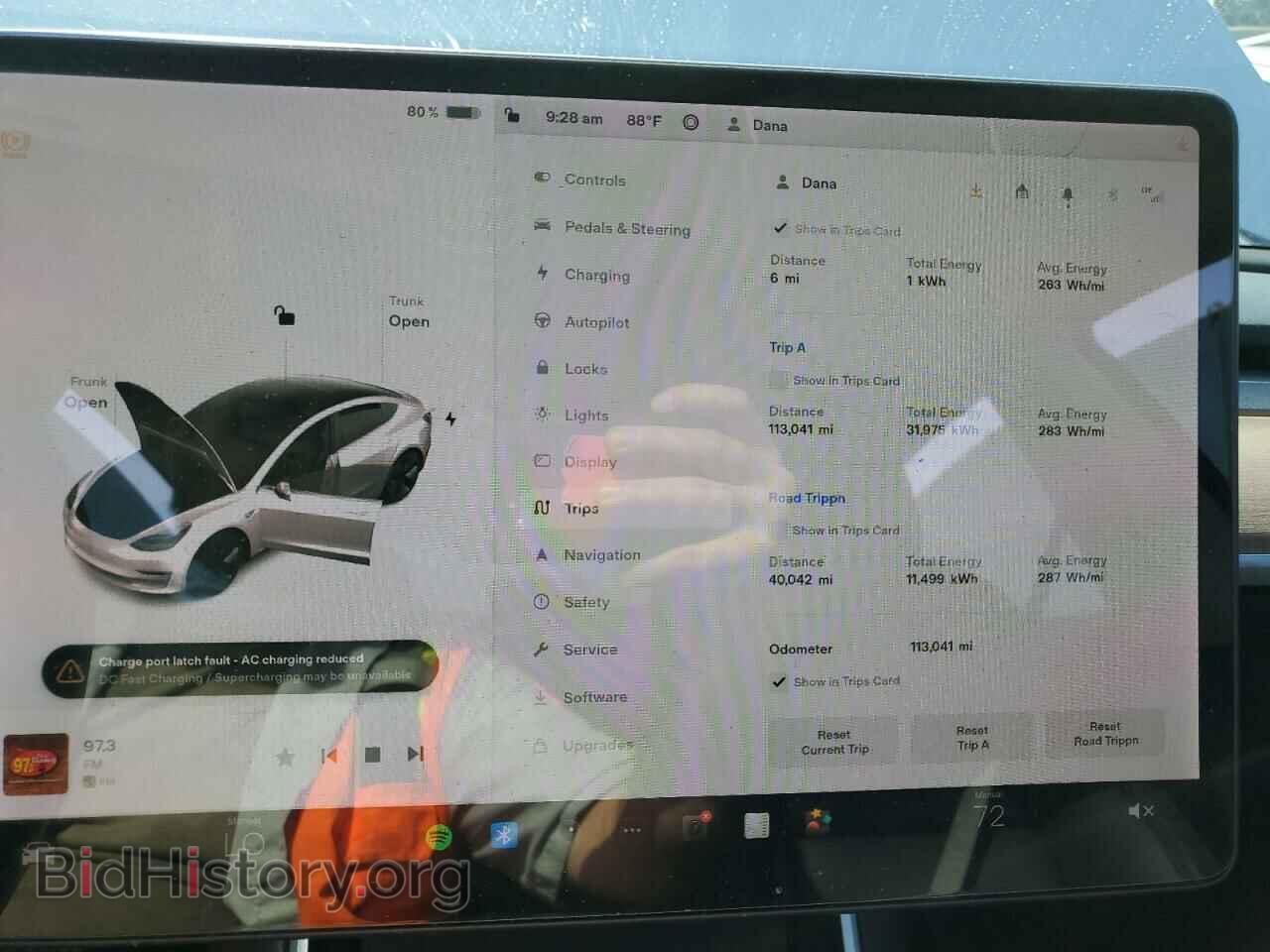 2018 TESLA MODEL 3 - VIN: 5YJ3E1EBXJF089951 - Фото 9