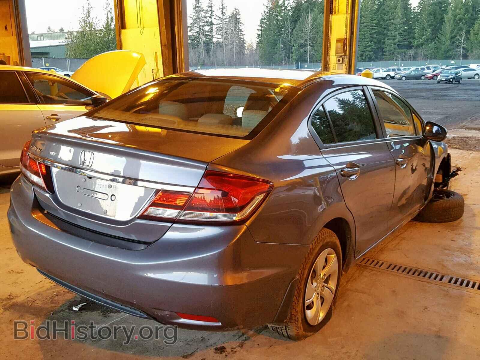 2014 HONDA CIVIC LX - VIN: 19XFB2F59EE243405 - Фото 4