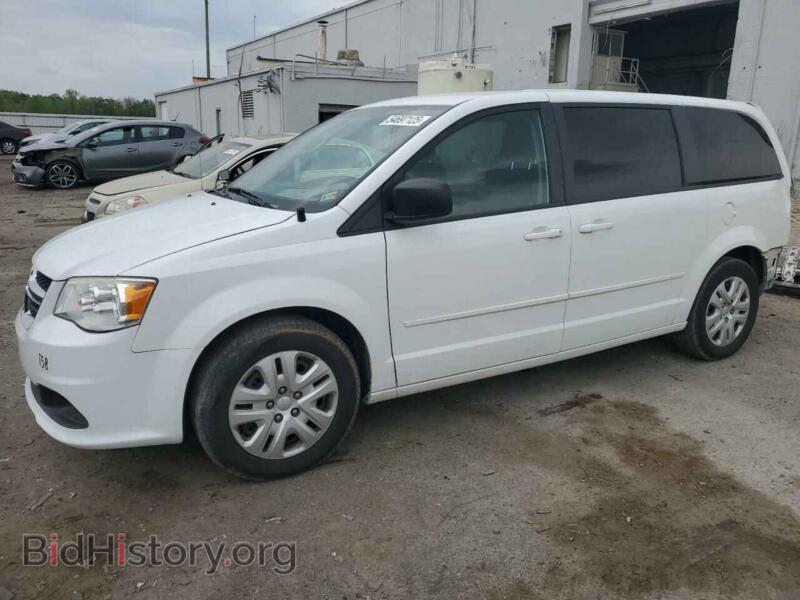 2016 Dodge CARAVAN SE (VIN 2C4RDGBG5GR401350) — photo 1 of 13, Copart, damage: rear end