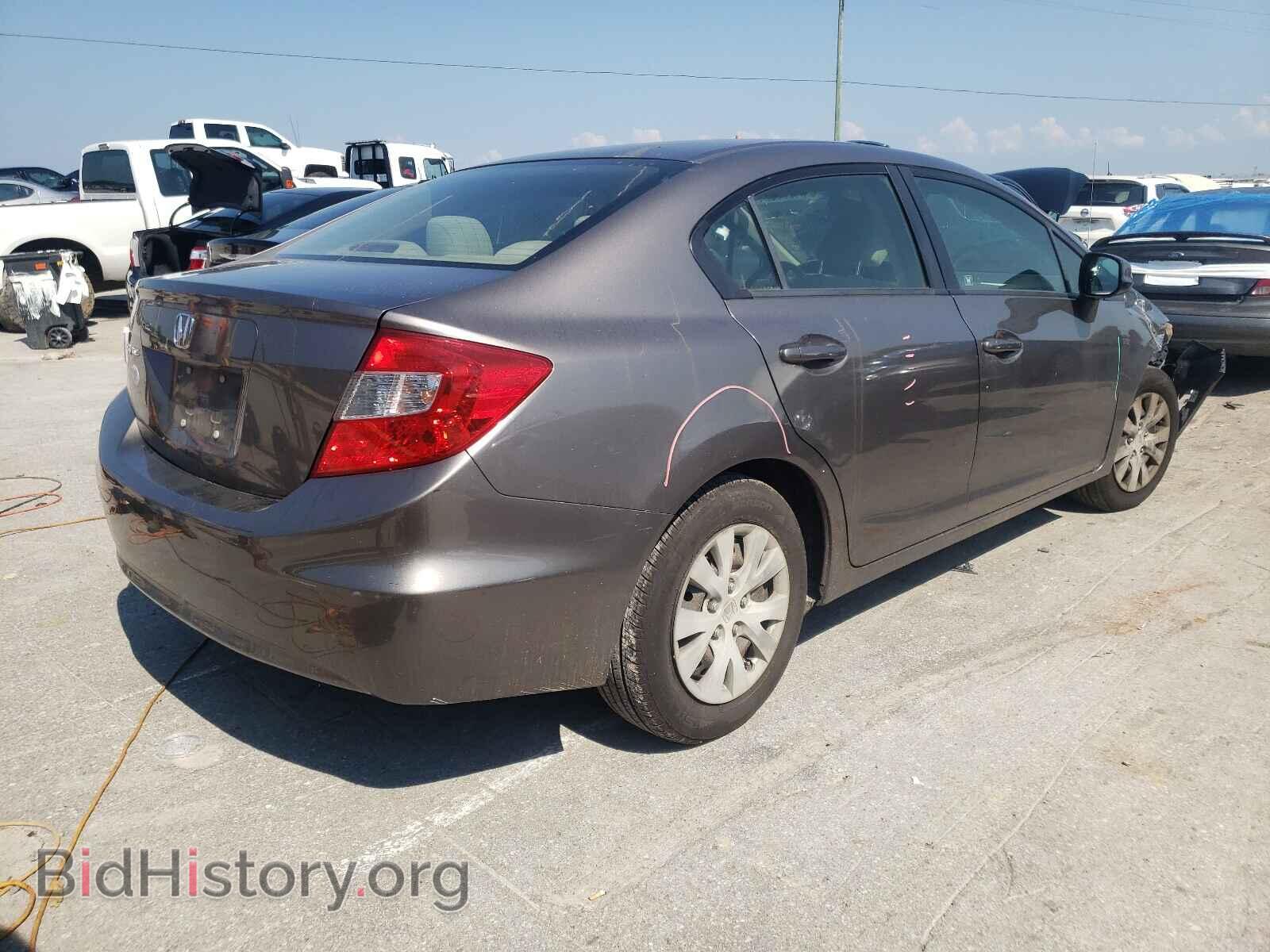 2012 HONDA CIVIC - VIN: JHMFB2F55CS001753 - Фото 4