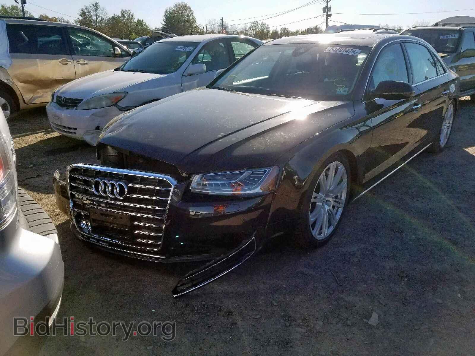 2015 AUDI A8 - VIN: WAU3MAFD7FN002208 - Фото 2