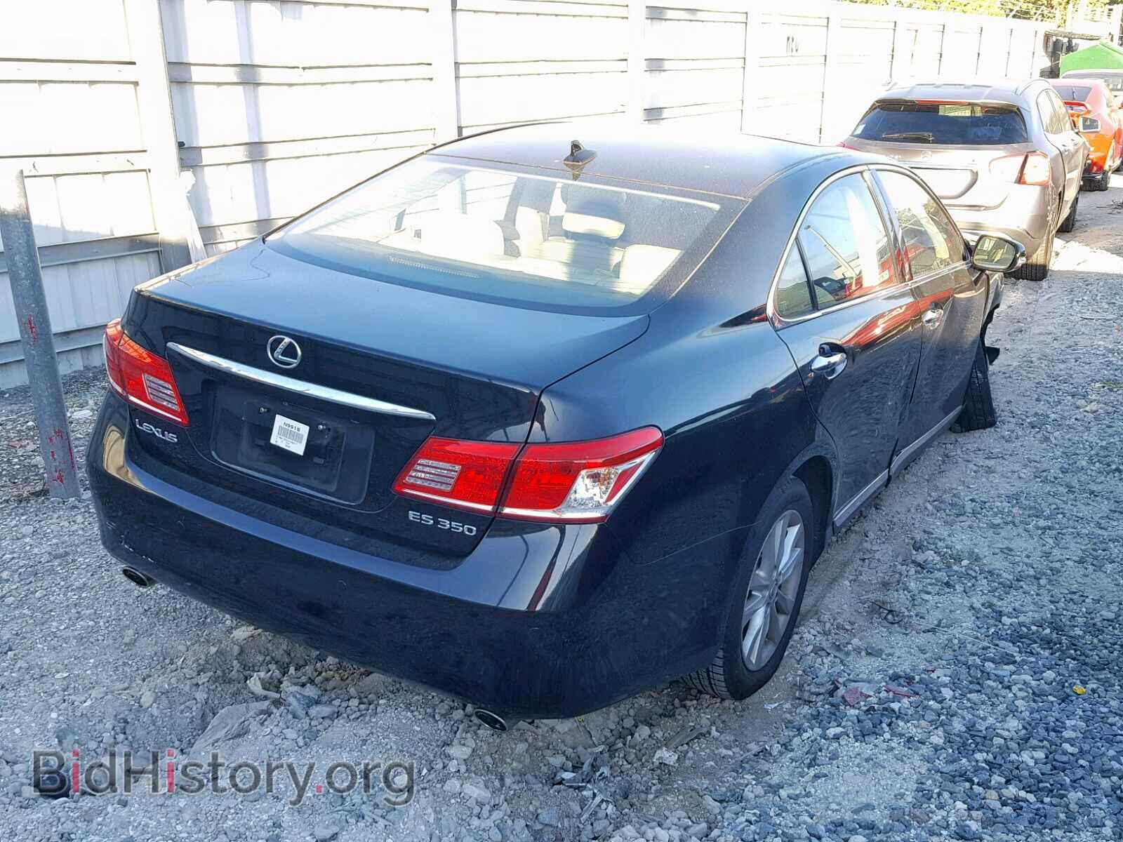 2010 LEXUS ES350 - VIN: JTHBK1EG5A2383517 - Фото 4