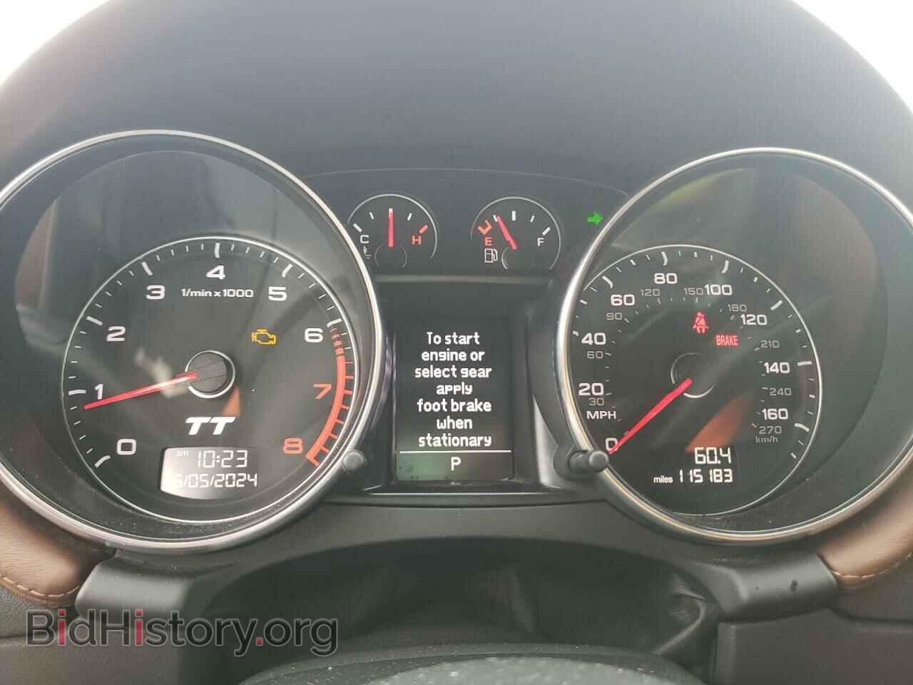 2012 AUDI TT - VIN: TRUBFAFK7C1011586 - Photo 9
