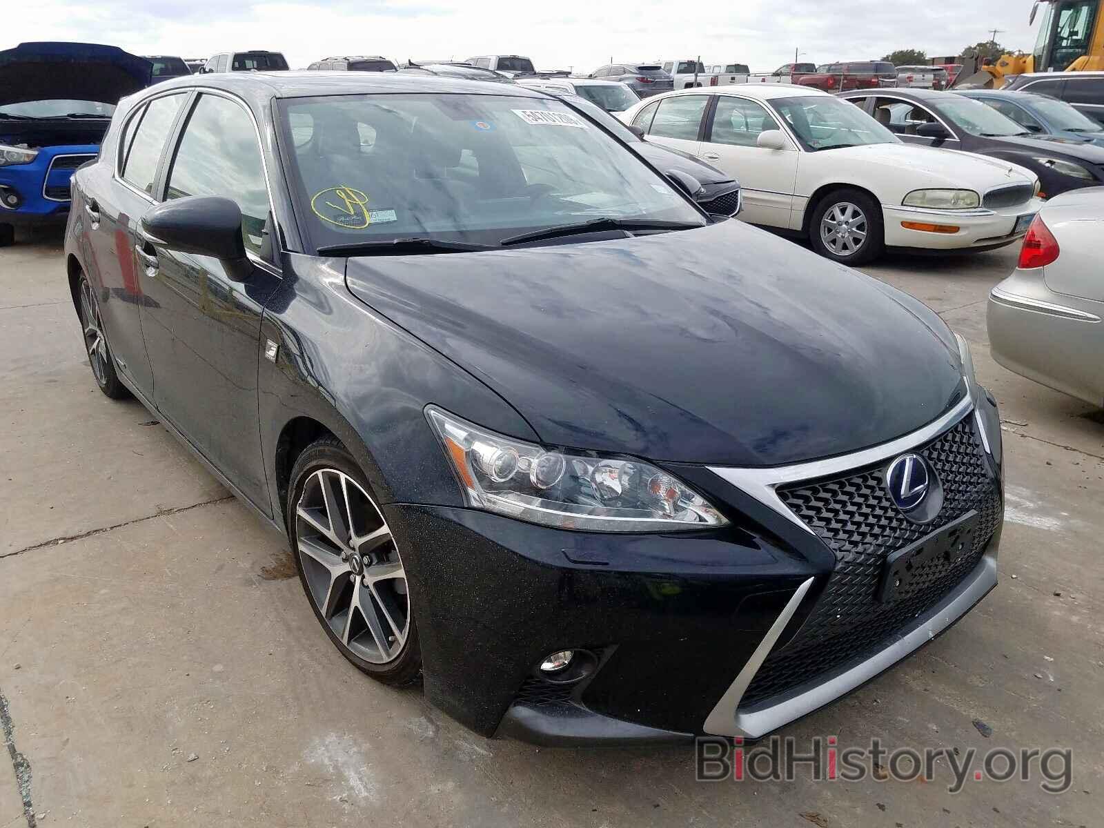 Photo JTHKD5BH1E2184484 - LEXUS CT 200 2014