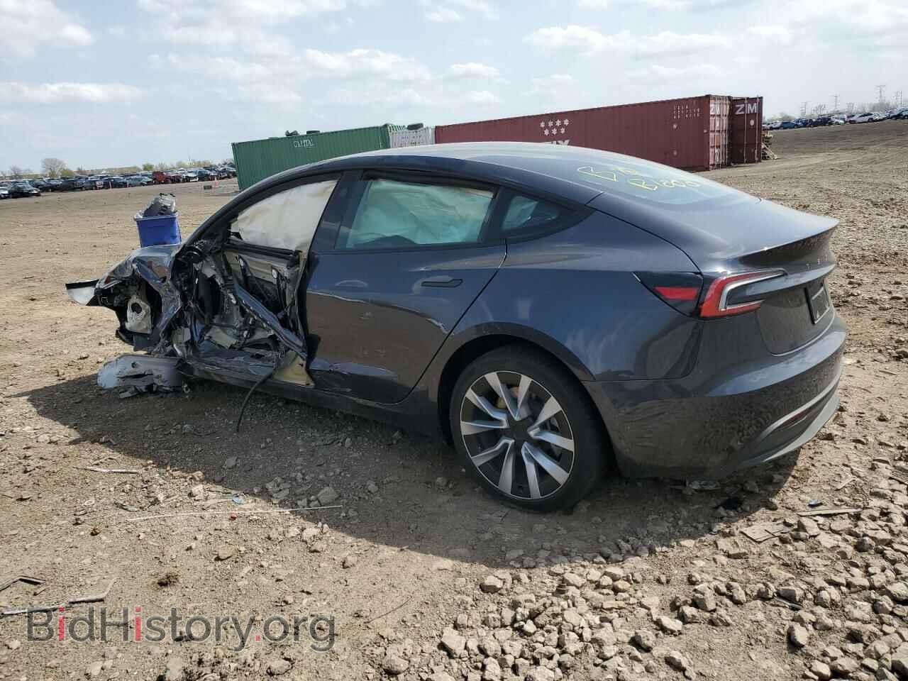 2024 TESLA MODEL 3 - VIN: 5YJ3E1EB4RF796104 - Photo 2