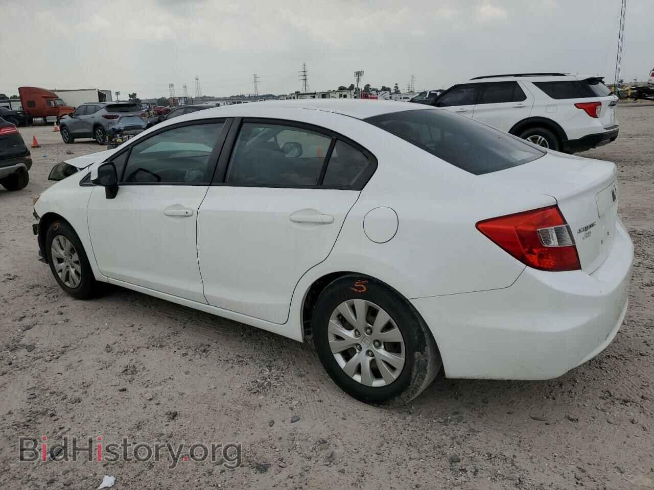 2012 HONDA CIVIC - VIN: 2HGFB2F54CH501431 - Фото 2