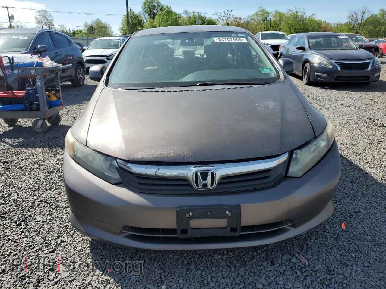 2012 HONDA CIVIC - VIN: 2HGFB2F55CH564800 - Фото 5