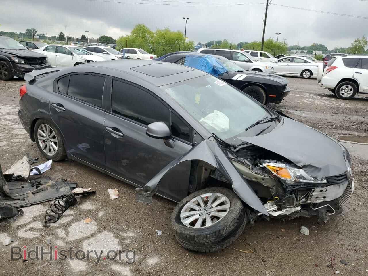 2012 HONDA CIVIC - VIN: 19XFB2F83CE025449 - Фото 4