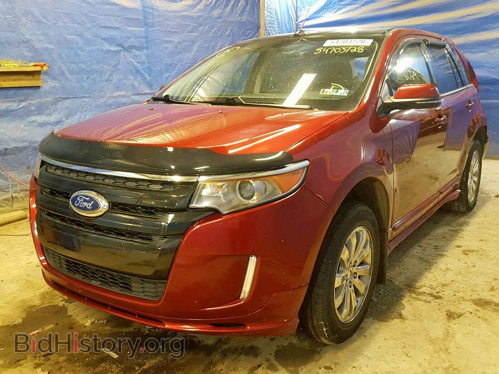 2014 FORD EDGE - VIN: 2FMDK4AK1EBA16034 - Фото 2