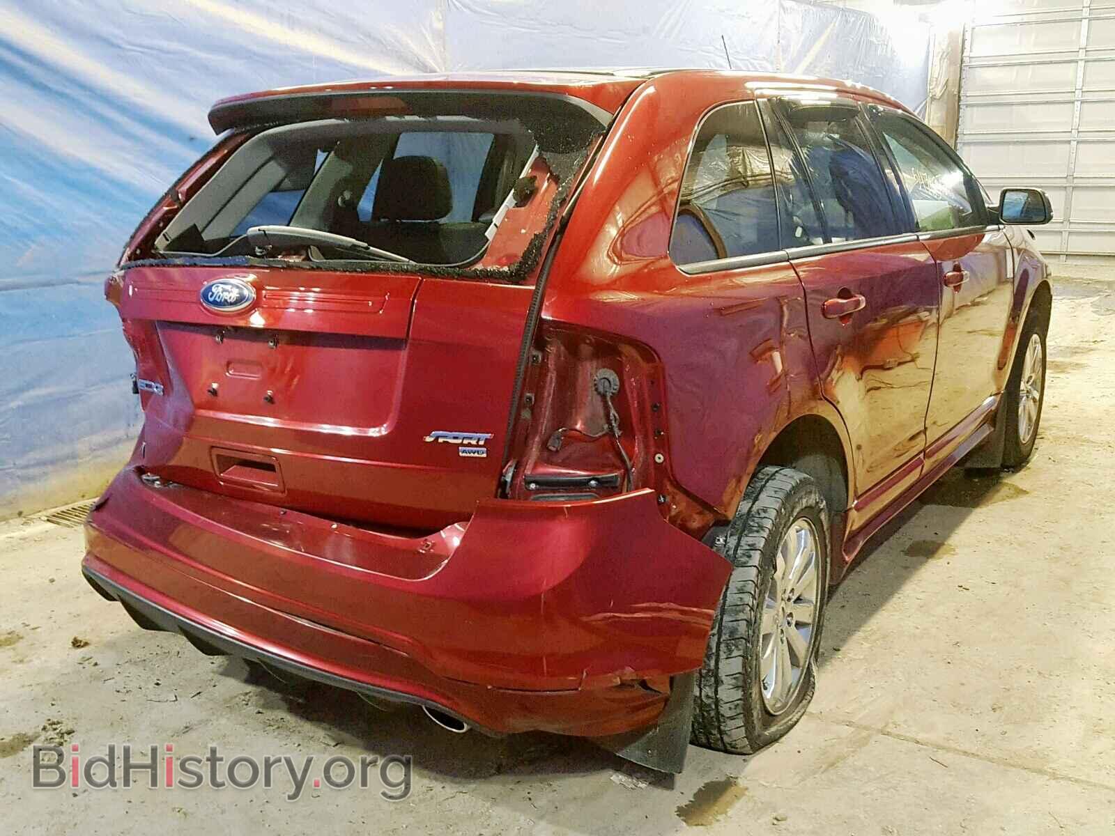 2014 FORD EDGE - VIN: 2FMDK4AK1EBA16034 - Фото 4