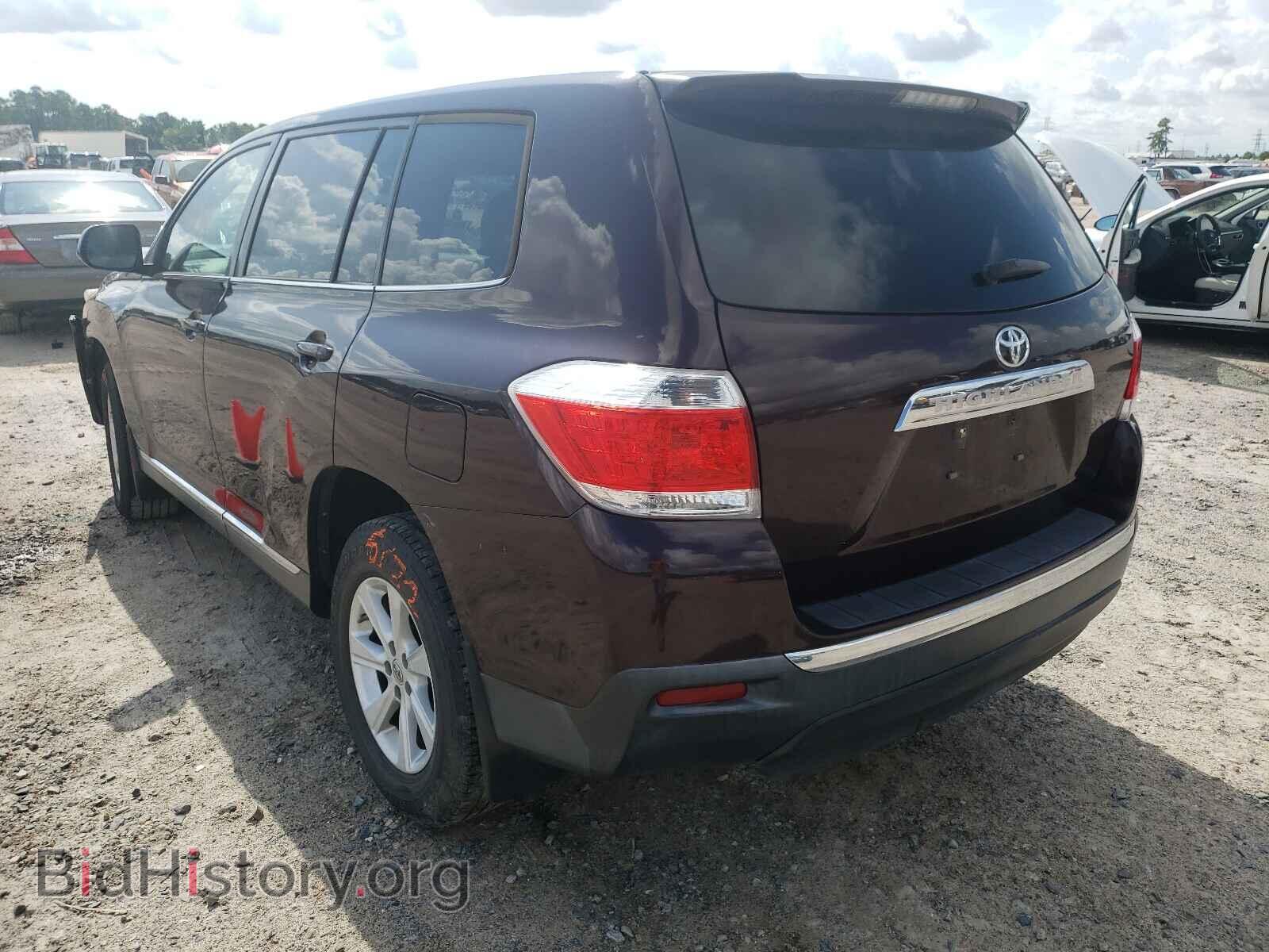 2012 TOYOTA HIGHLANDER - VIN: 5TDZA3EH6CS028648 - Фото 3