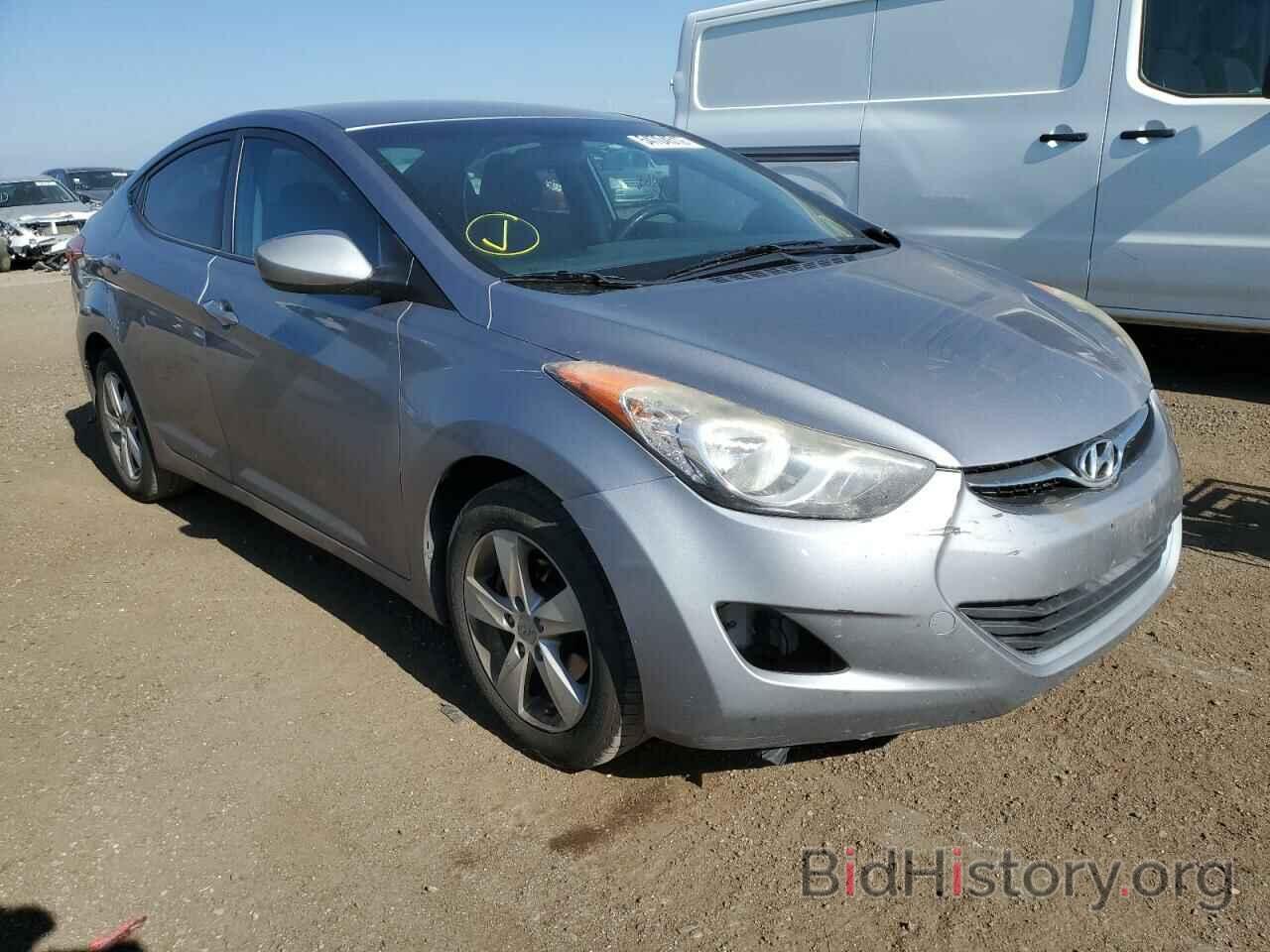 Photo KMHDH4AE7CU254728 - HYUNDAI ELANTRA 2012