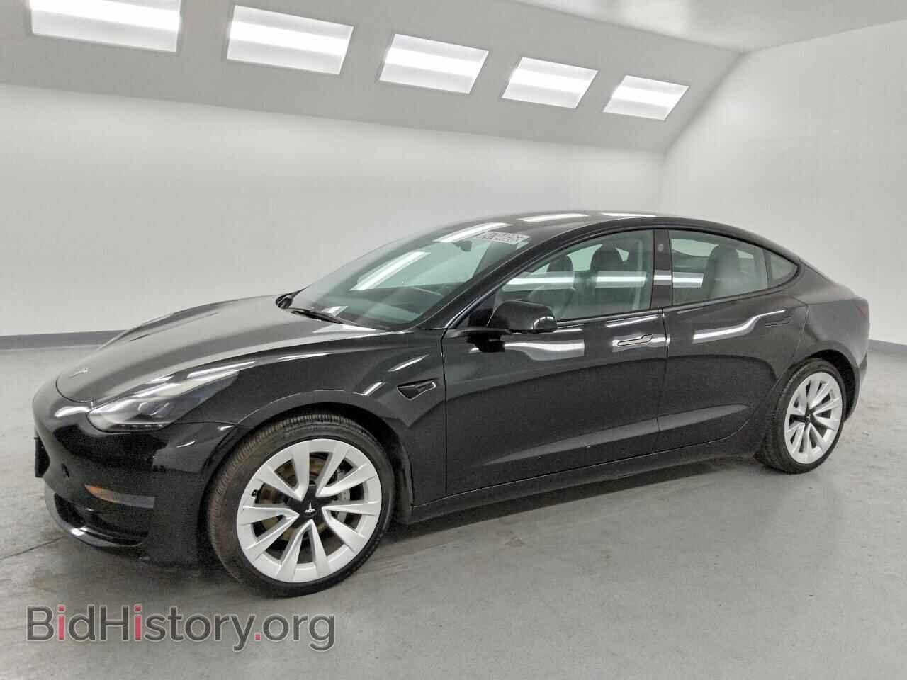 Photo 5YJ3E1EA6NF304416 - TESLA MODEL 3 2022