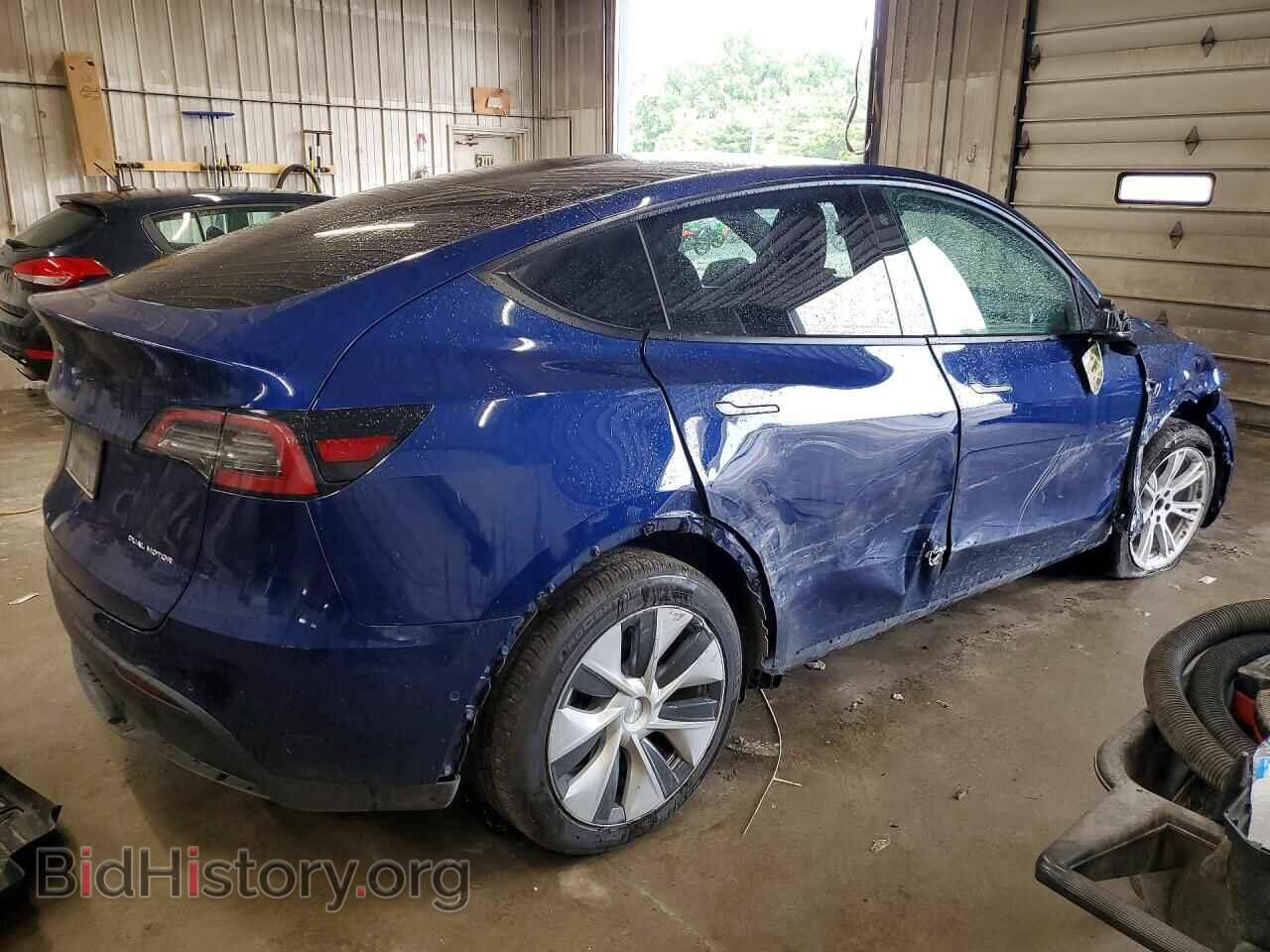 2021 TESLA MODEL Y - VIN: 5YJYGAEE7MF251596 - Фото 3