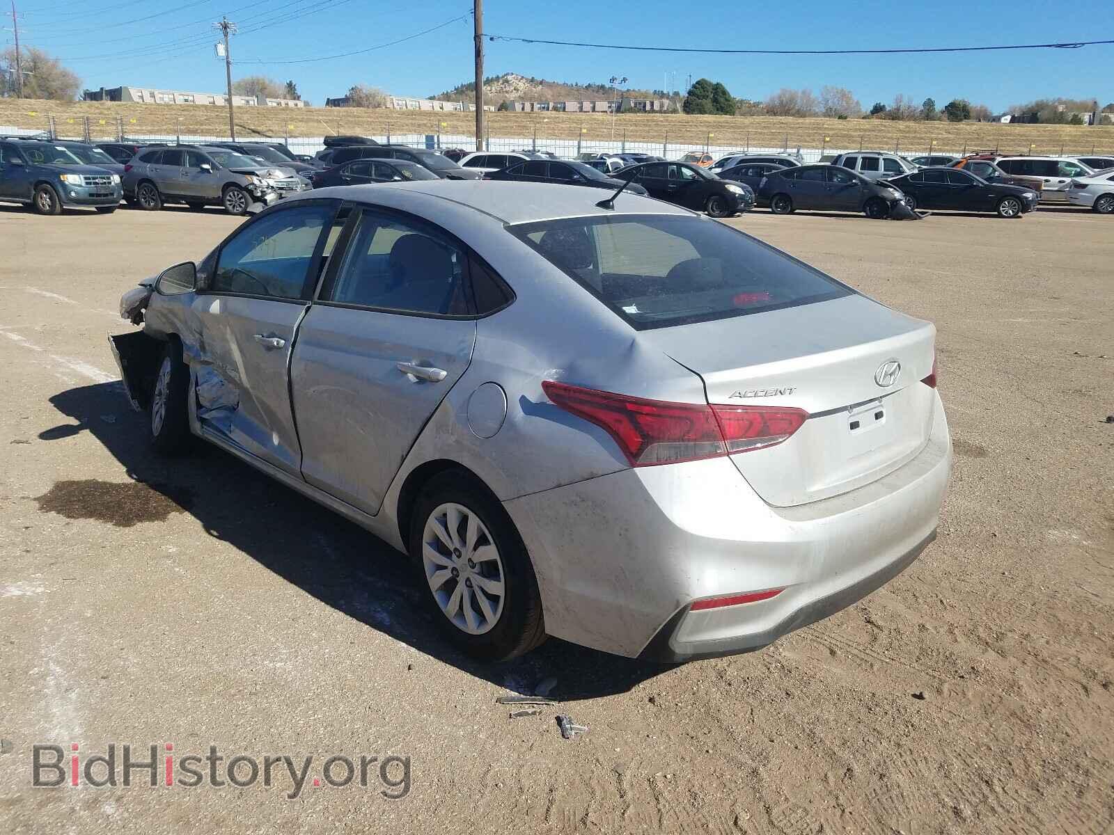 2020 HYUNDAI ACCENT - VIN: 3KPC24A66LE101881 - Фото 3