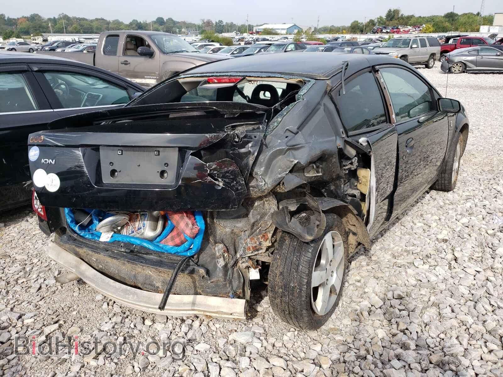 2007 SATURN ION - VIN: 1G8AM15F47Z167344 - Фото 4