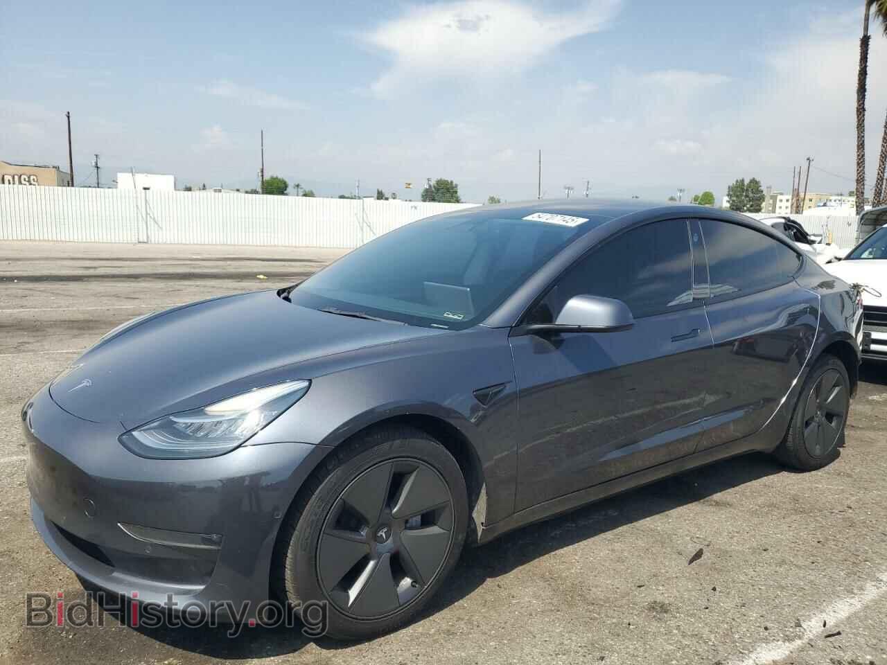 Фотография 5YJ3E1EB4NF261400 - TESLA MODEL 3 2022