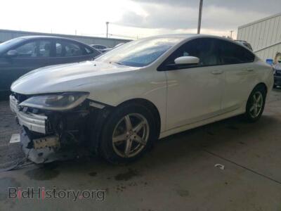 2016 Chrysler 200 S, белый — VIN 1C3CCCBB0GN115784, Copart