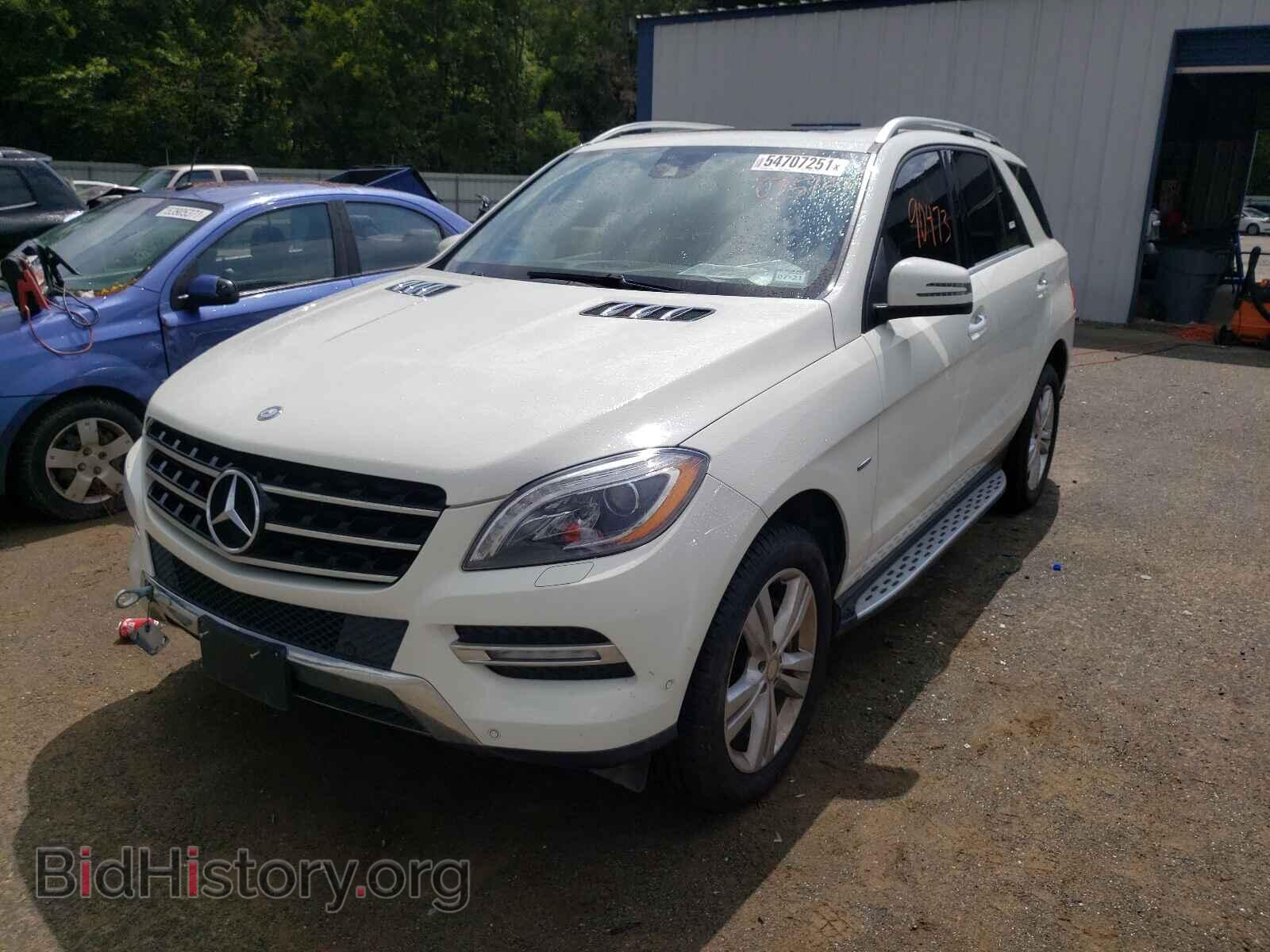 2012 MERCEDES-BENZ M-CLASS - VIN: 4JGDA2EB2CA075751 - Фото 2