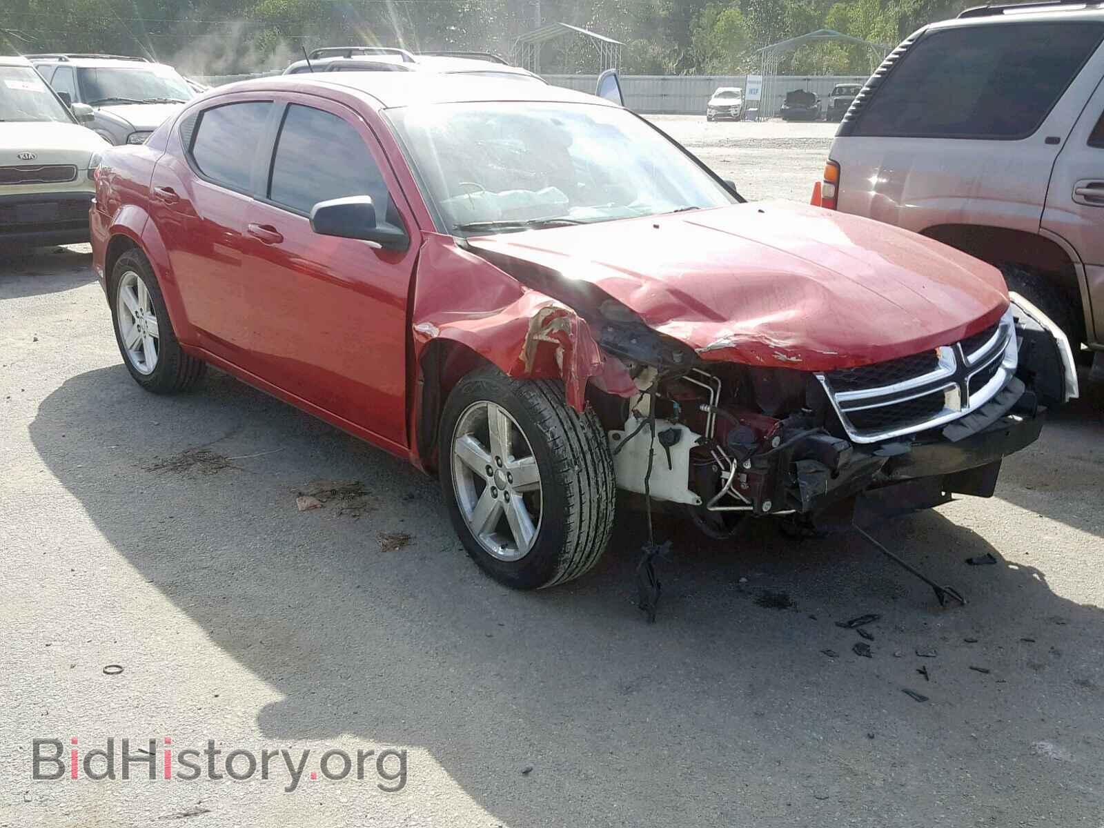 Photo 1C3CDZAB2DN534376 - DODGE AVENGER 2013