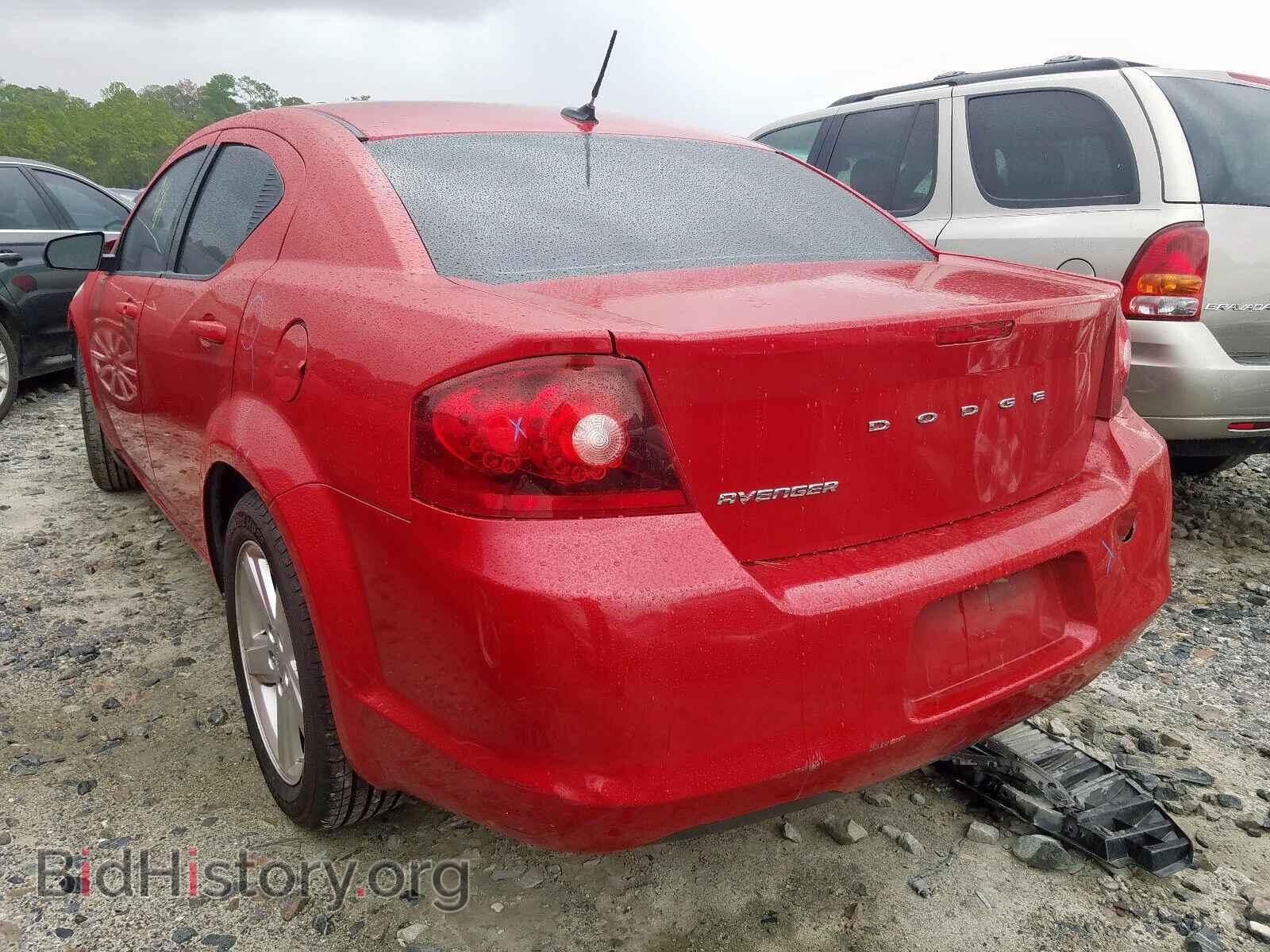 2013 DODGE AVENGER - VIN: 1C3CDZAB2DN534376 - Фото 3