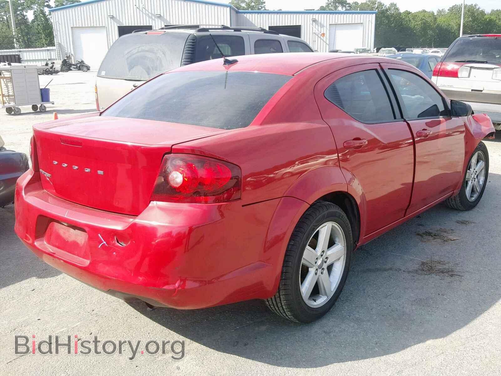 2013 DODGE AVENGER - VIN: 1C3CDZAB2DN534376 - Фото 4