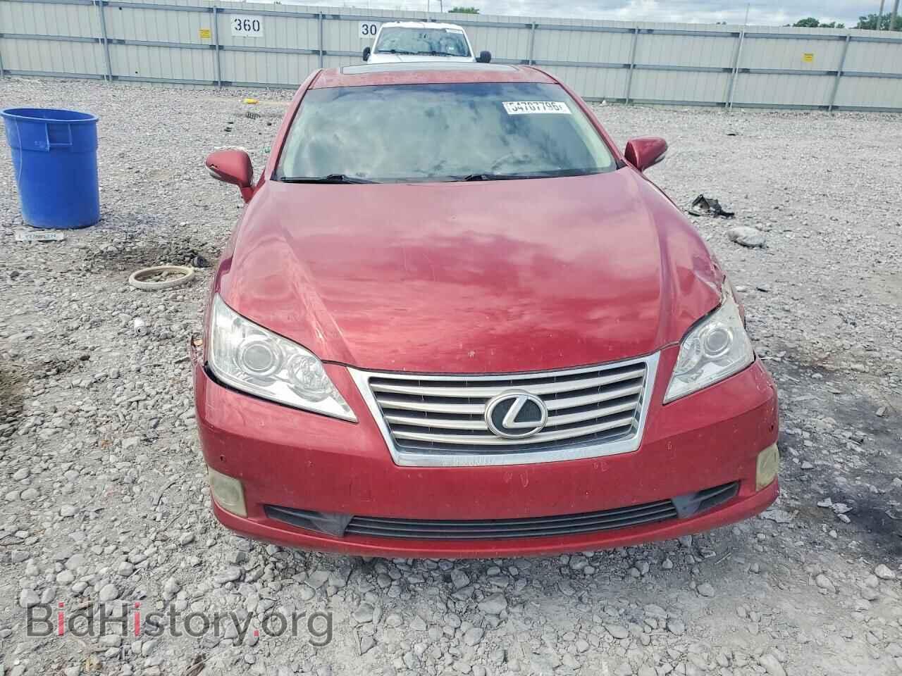 2012 LEXUS ES350 - VIN: JTHBK1EG6C2477666 - Photo 5