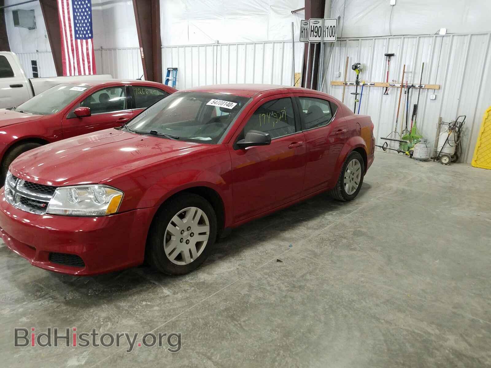 2013 DODGE AVENGER - VIN: 1C3CDZAB4DN603391 - Фото 2