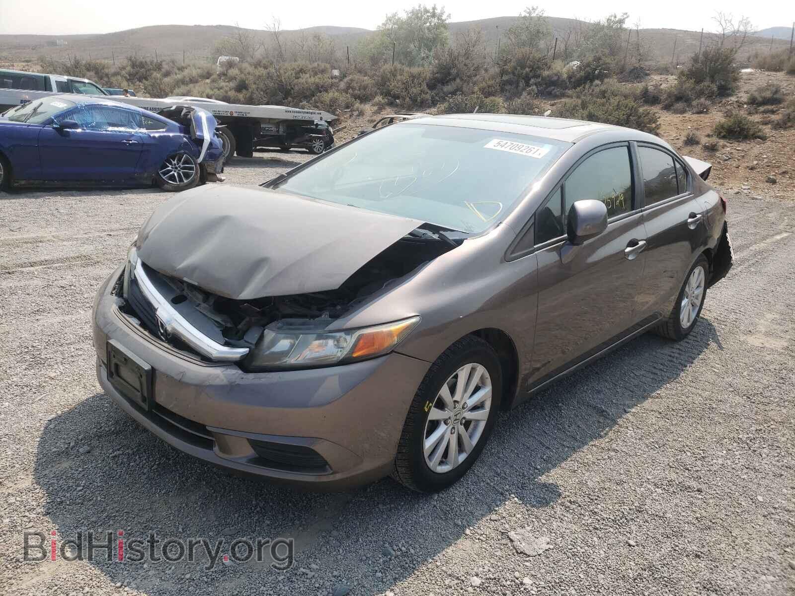 2012 HONDA CIVIC - VIN: 2HGFB2F86CH522159 - Фото 2