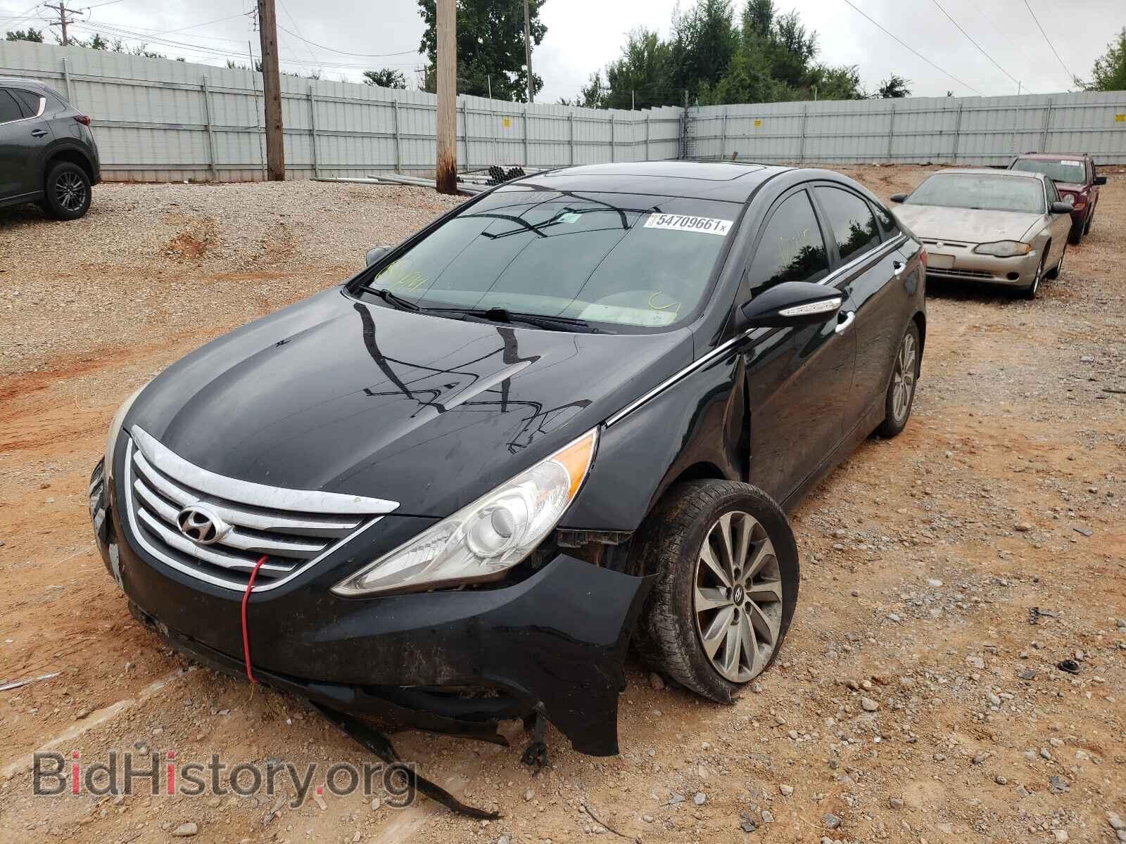 2014 HYUNDAI SONATA - VIN: 5NPEC4AC2EH835010 - Фото 2