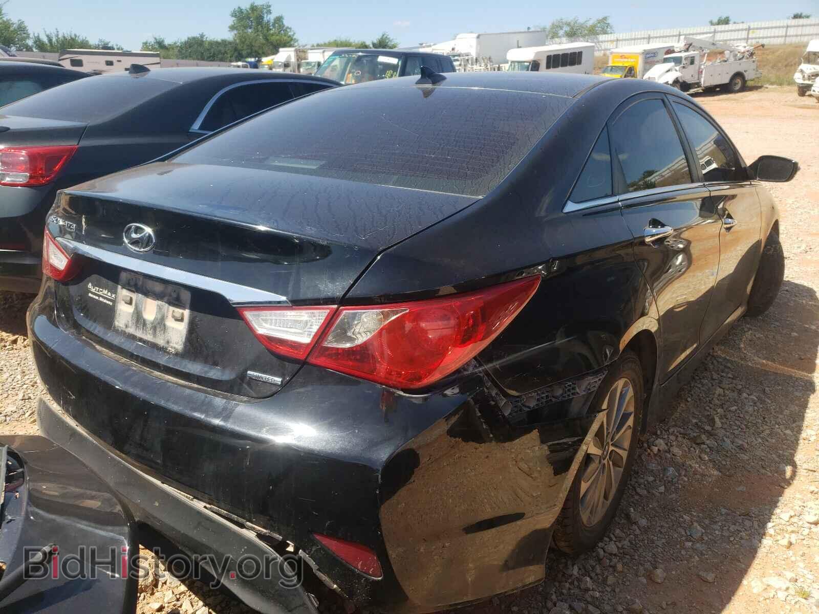 2014 HYUNDAI SONATA - VIN: 5NPEC4AC2EH835010 - Фото 4