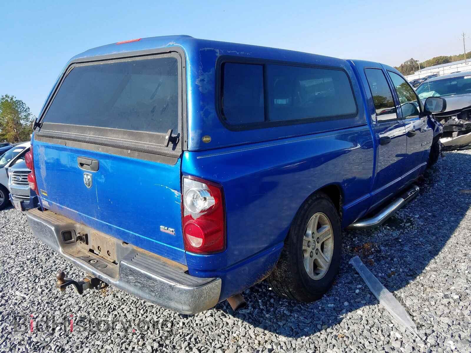 2007 DODGE RAM 1500 - VIN: 1D7HA18P37S206957 - Фото 4
