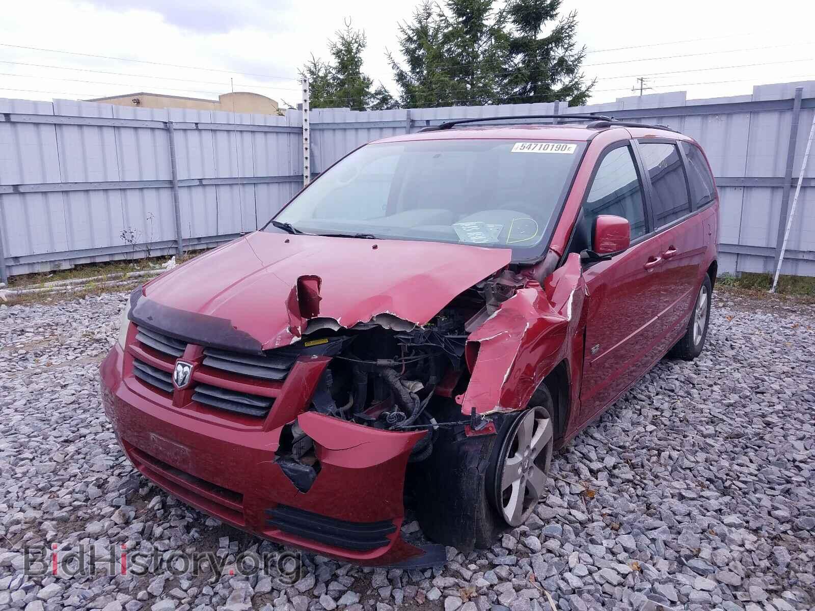 2009 DODGE CARAVAN - VIN: 2D8HN44E39R670955 - Фото 2