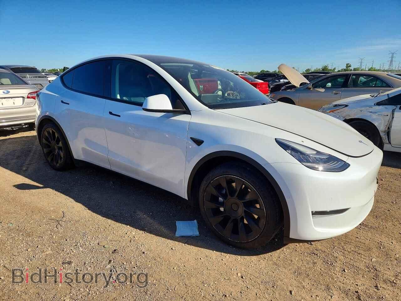 2021 TESLA MODEL Y - VIN: 5YJYGDEEXMF092736 - Photo 4
