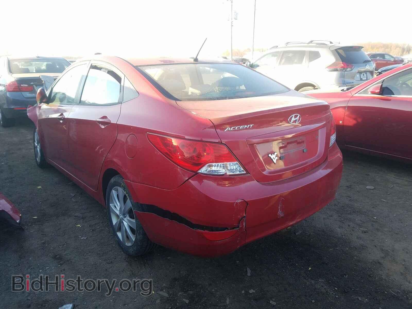 2013 HYUNDAI ACCENT - VIN: KMHCU4AE9DU319233 - Фото 3