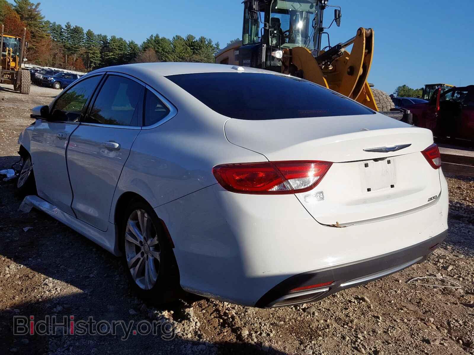 2015 CHRYSLER 200 - VIN: 1C3CCCAG2FN738562 - Фото 3