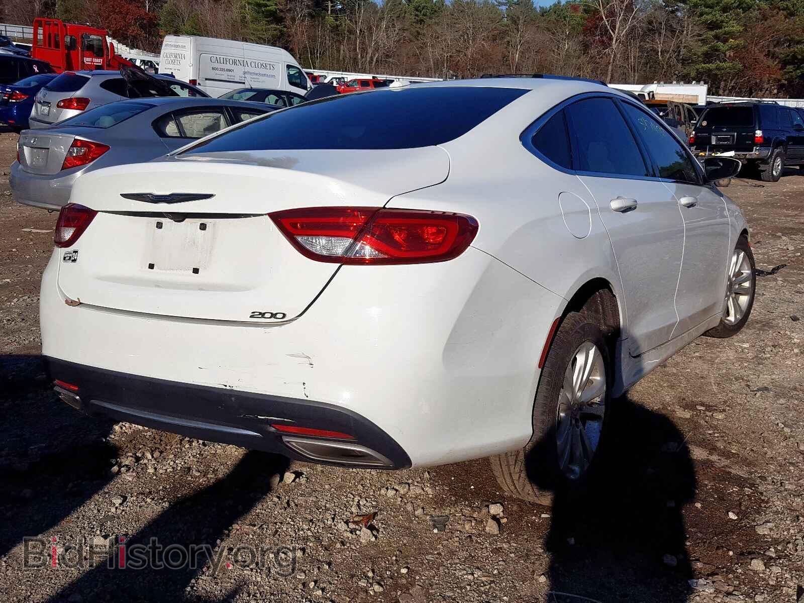 2015 CHRYSLER 200 - VIN: 1C3CCCAG2FN738562 - Фото 4