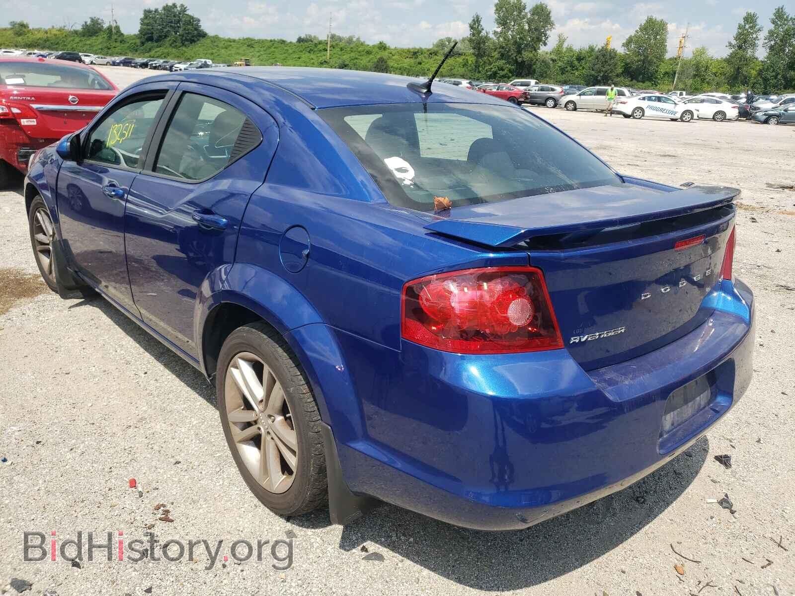 2013 DODGE AVENGER - VIN: 1C3CDZCB9DN604291 - Фото 3