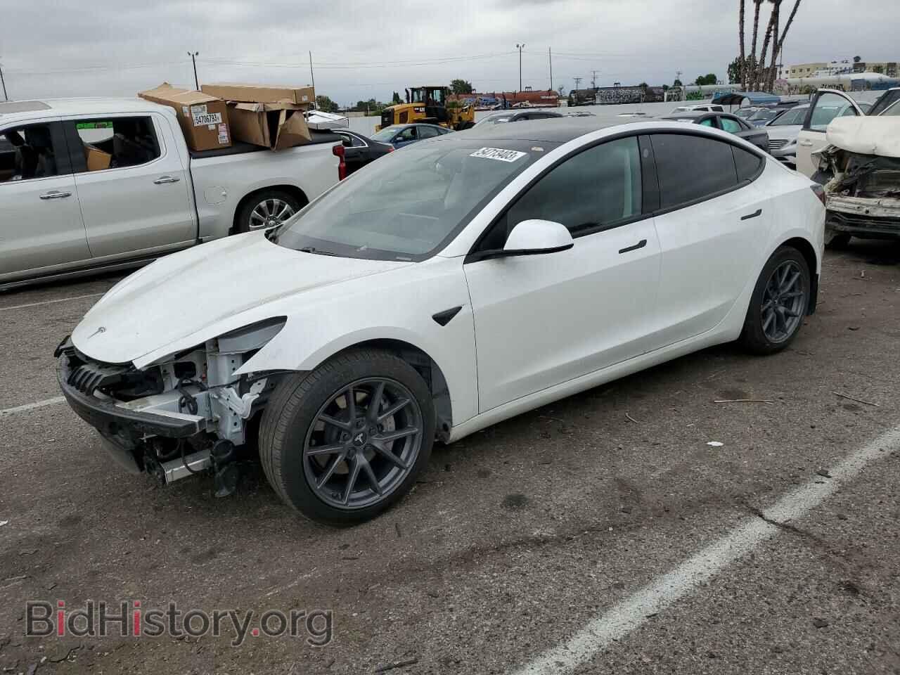 Photo 5YJ3E1EA3MF006419 - TESLA MODEL 3 2021