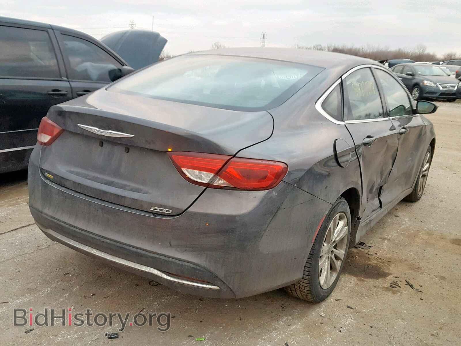 2015 CHRYSLER 200 - VIN: 1C3CCCAB7FN575847 - Фото 4