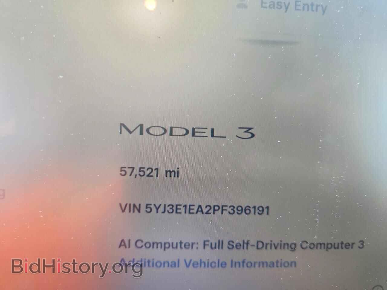 2023 TESLA MODEL 3 - VIN: 5YJ3E1EA2PF396191 - Фото 9