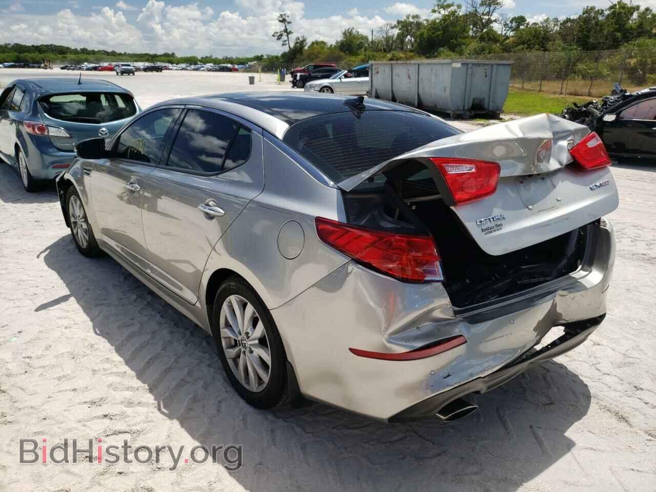 2015 KIA OPTIMA - VIN: 5XXGN4A79FG411617 - Photo 3
