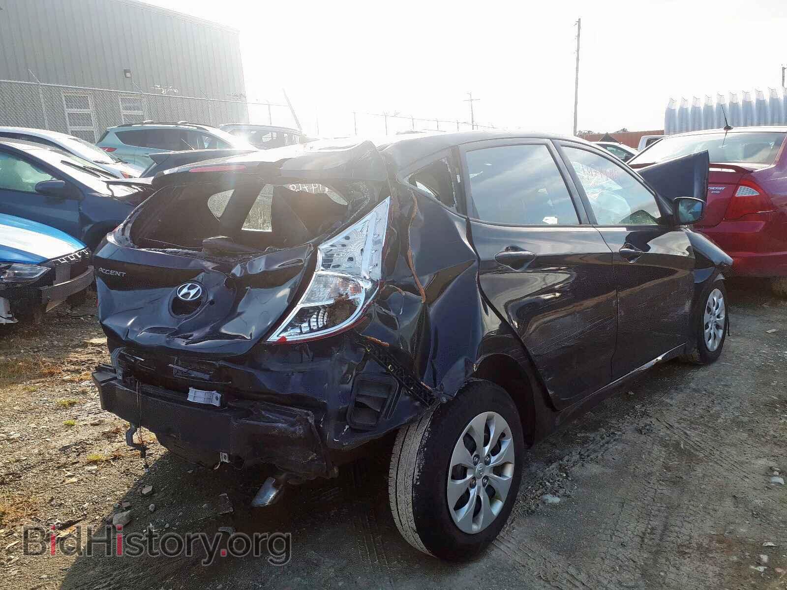 2016 HYUNDAI ACCENT - VIN: KMHCT5AE9GU238679 - Фото 4