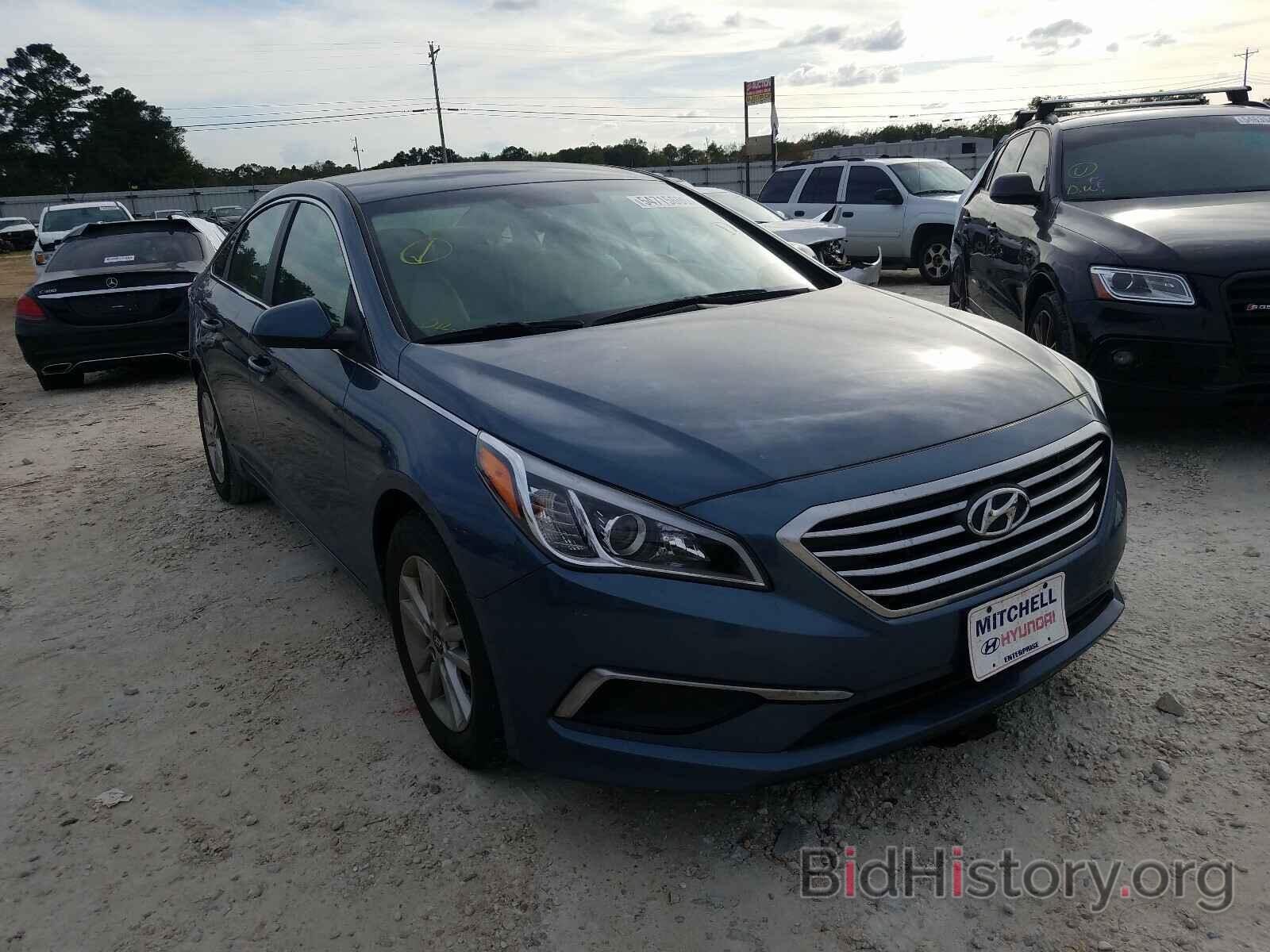 Фотография 5NPE24AF8GH289653 - HYUNDAI SONATA 2016