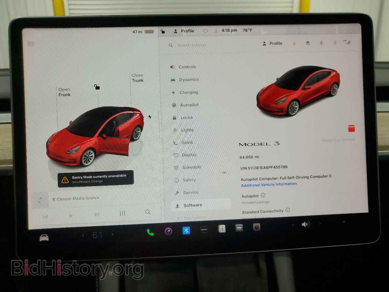 2023 TESLA MODEL 3 - VIN: 5YJ3E1EA6PF455789 - Photo 9